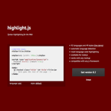 Highlight.js：シンプルで導入も簡単なハイライター - thumbnail