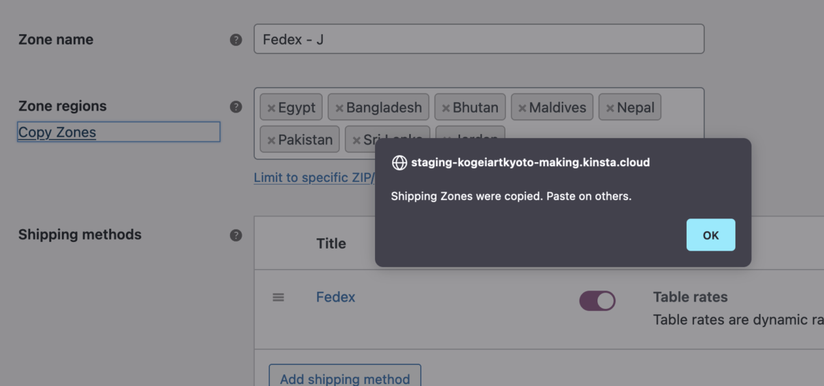 Advanced JavaScript Functions for WooCommerce Table Rate Shipping Plugin
